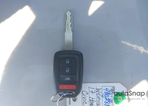 2017 Honda Civic Lx из США, поврежденный, VIN 2HGFC2F56HH550716